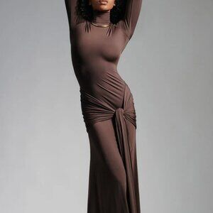 BARDOT Alix Maxi Tie Front Dress